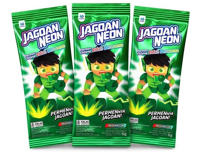 Gambar Permen Lolly Jagoan Neon Renceng - Anggur dari DReal StarShop undefined Tokopedia