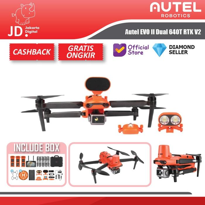 Gambar Autel EVO II Dual 640T RTK V2 Drone dari Jakarta Digital 8 undefined Tokopedia