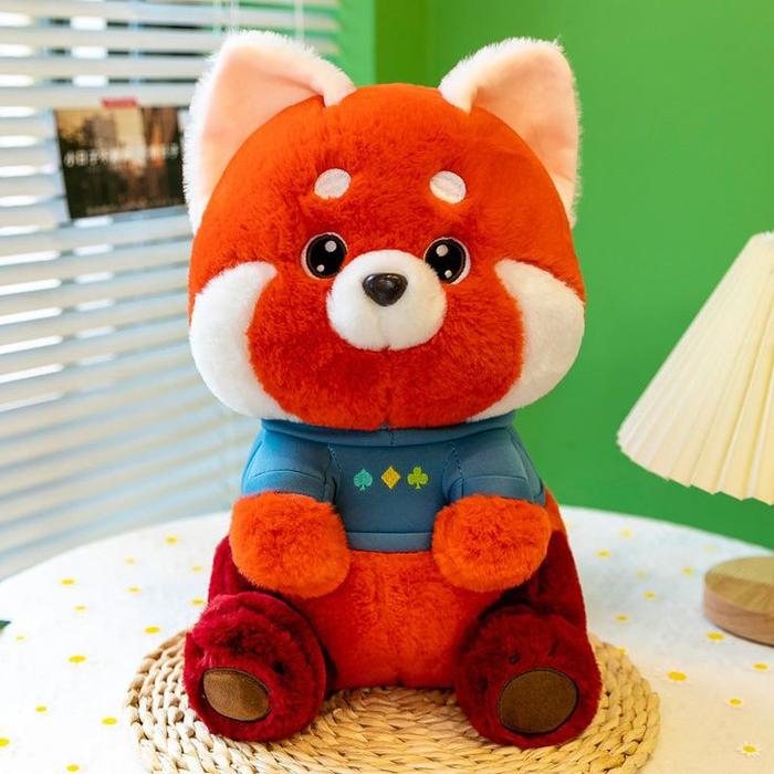 Gambar Boneka Turning Red Kaos 35cm Boneka Panda Bamboo kado hadiah anak dari bon-bon house undefined Tokopedia