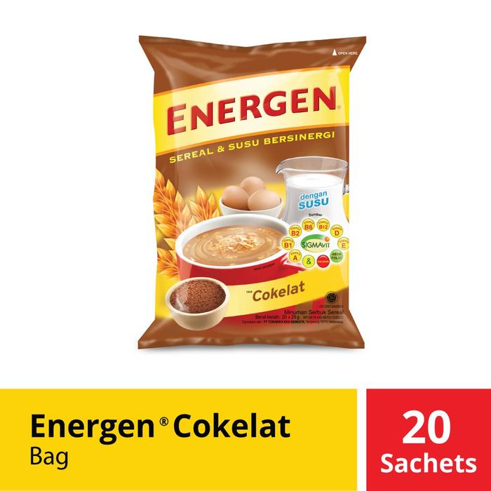 Gambar Energen Coklat Bag 20 Sachet x 30 Gr dari Toko Menur Dua undefined Tokopedia