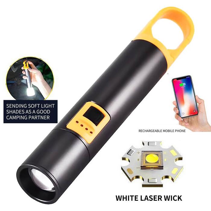 Gambar Lampu Tenda Gantung Lentera Senter Camping Led Zoom Outdoor Usb Charge - M77 Laser dari Lampu LED Store undefined Tokopedia