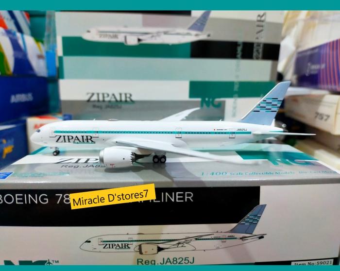 ZIPAIR 787-8 JA825J ジップエア 1:400 NG Amazon.co.jp: NG Models 1/400 完成品 ZIPAIR for Boeing B787