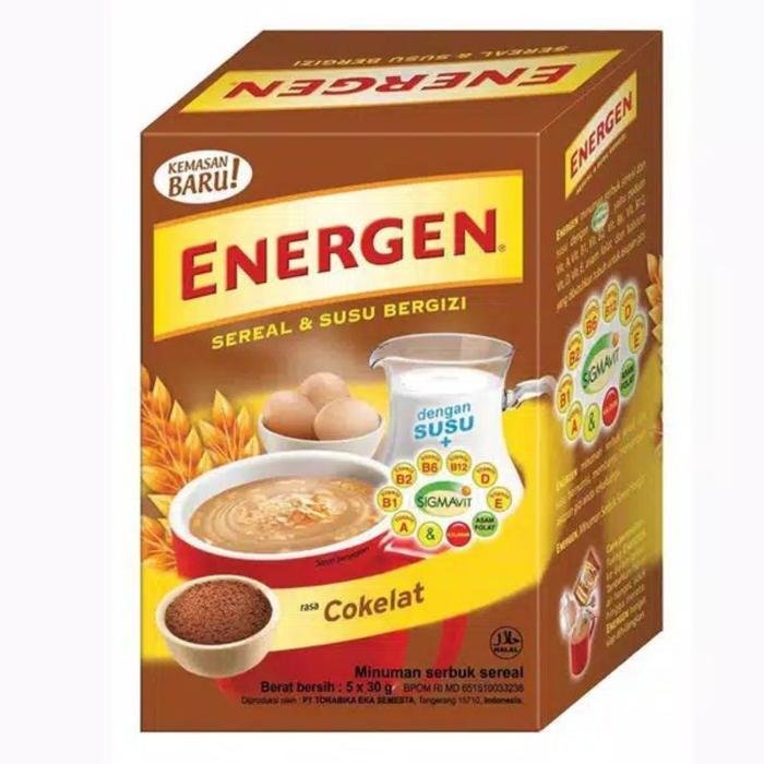 Gambar Energen Chocolate Box 5 Sachet X 29 Gr dari Toko Menur Dua undefined Tokopedia