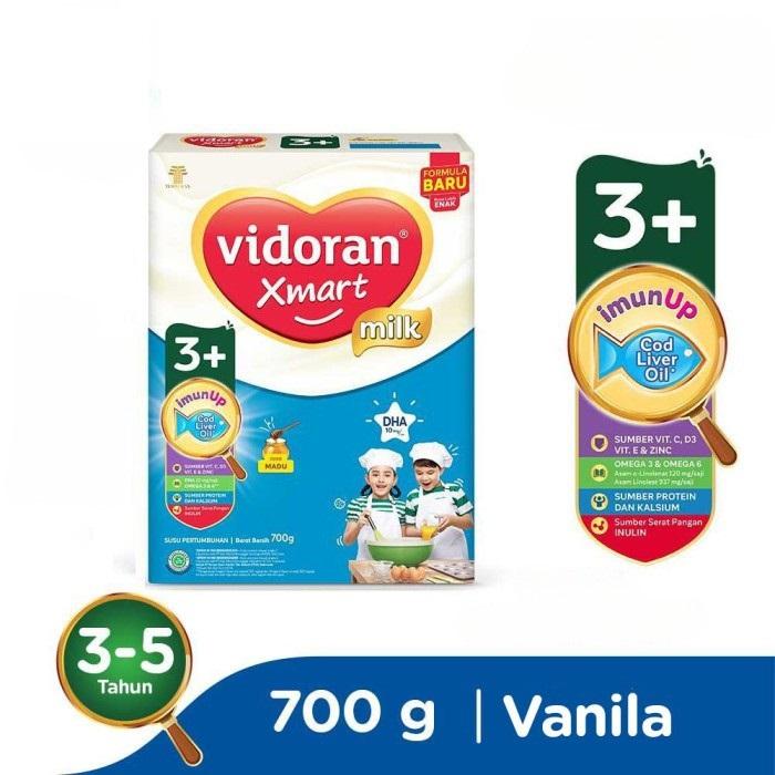 Gambar Vidoran Xmart 3+ Vanila & Madu 700gr/925gr - Susu Pertumbuhan - Vanila 700gr dari A-Twoo undefined Tokopedia