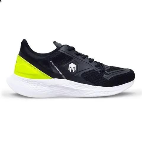 Gambar Sepatu Lari Running Mills Treximo Omega Original - BLACK NEON, 38 dari Freak Footballs undefined Tokopedia