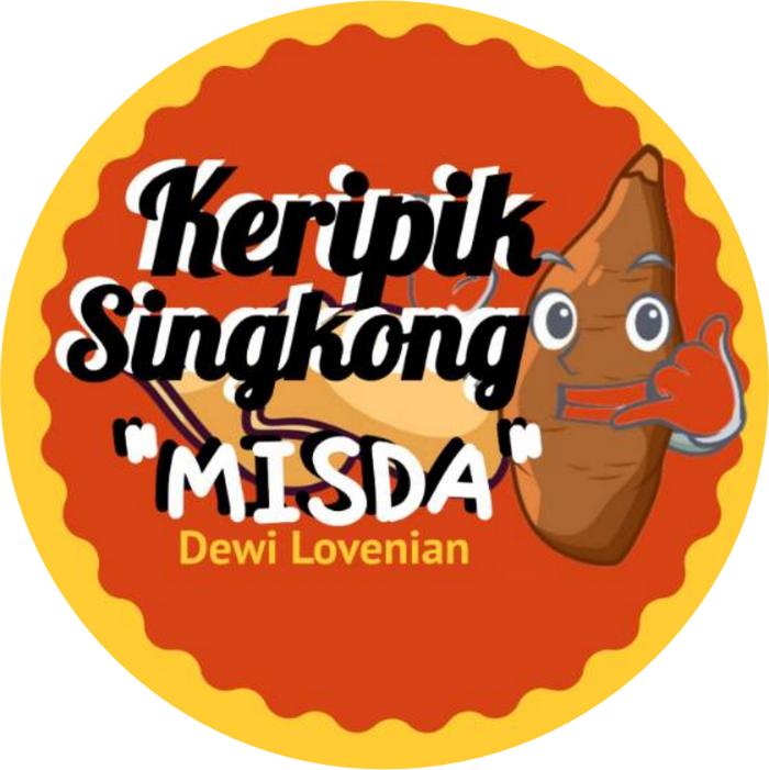 Gambar Stiker Label Kemasan Jualan Produk Keripik Singkong Gratis Desain 4x4 - KS-05, Vinyl dari stikermurahbdg undefined Tokopedia