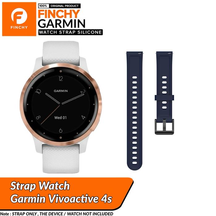 Jual Finchy Silicone Strap Garmin Vivoactive 4s Replacement