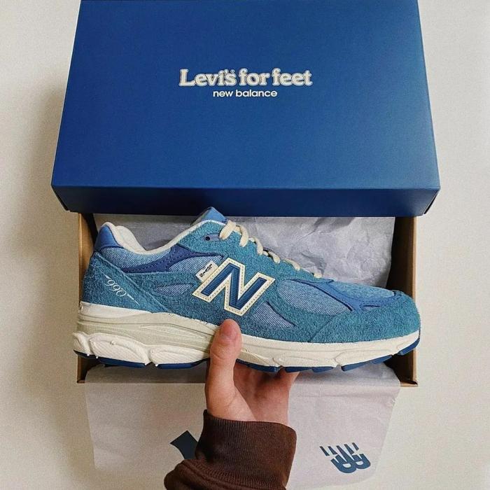 Jual New Balance NB 990V3 x Levi's Denim LEVIS Kota Administrasi