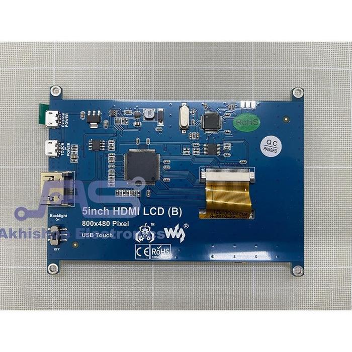 Gambar Raspberry Pi 5 Inchi LCD Touchscreen -Waveshare - Resistive-USB dari EL TRO TRONIK undefined Tokopedia