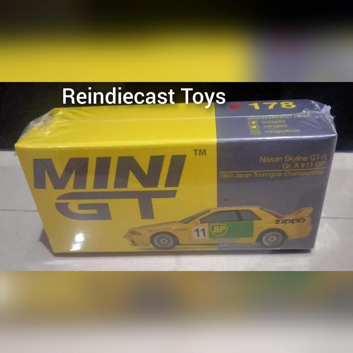 ミニカー MINI GT Nissan Skyline GT-R Gr.A #11 BP Jual Mini GT Nissan Skyline GT-R Gr. A # 11 BP 1993 Japan