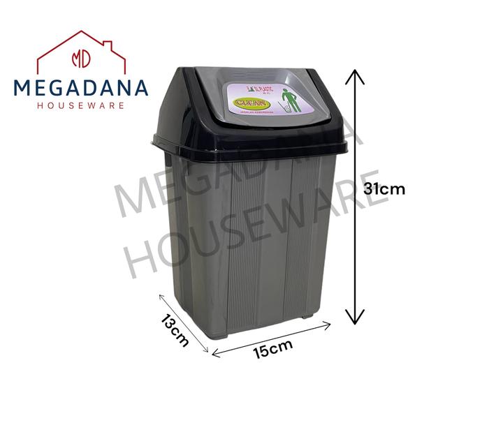 Gambar Tempat Sampah Plastik 42 Liter Tong Sampah Tutup - 5 liter dari Ryco Home Supplies undefined Tokopedia