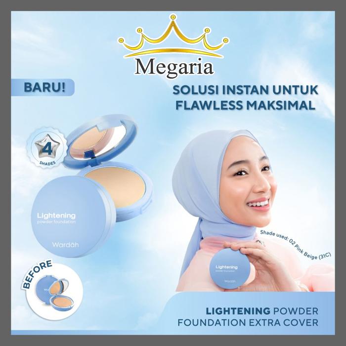 Gambar Wardah Lightening Two Way Cake - Natural dari Megaria Store undefined Tokopedia