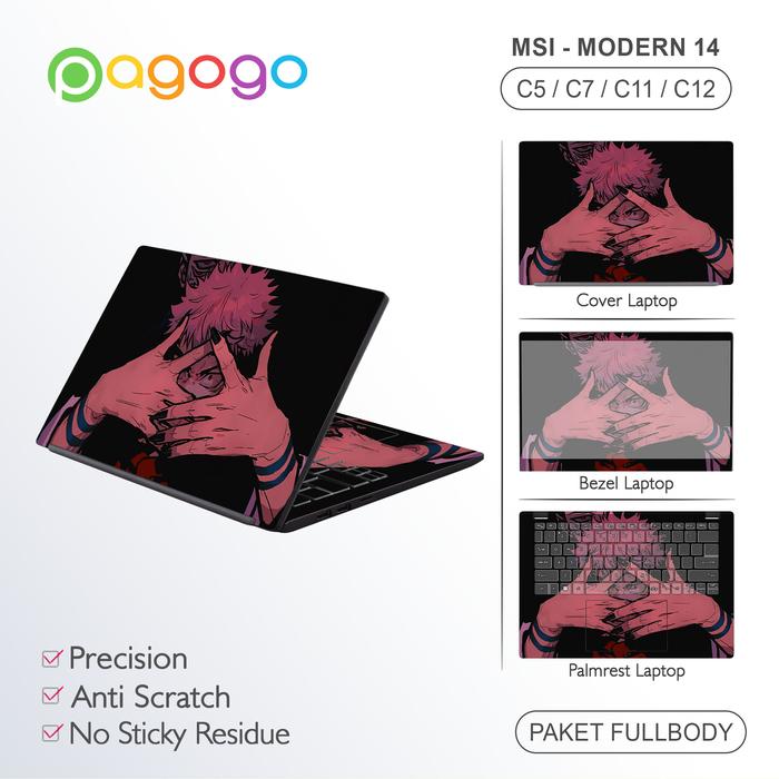 Gambar Skin Keyboard Protector Msi Modern 14 C5M C7M C11M C12M C12MO Cooskin - FullBody Laptop dari Pagogo Store undefined Tokopedia