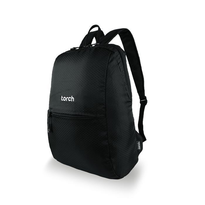 Gambar TORCH Purana Backpack Laptop Kerja Kuliah Simpel Minimalis Anti Air - BLACK dari Torch Margonda undefined Tokopedia