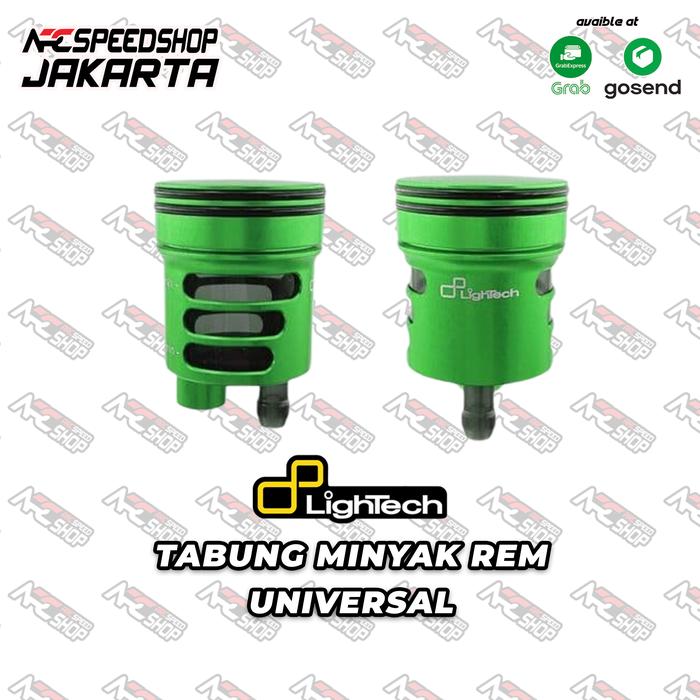Gambar Tabung Master Rem Lightech CNC Original New Big Small Besar Kecil - Green, BIG dari Arcspeedshop Jakarta undefined Tokopedia