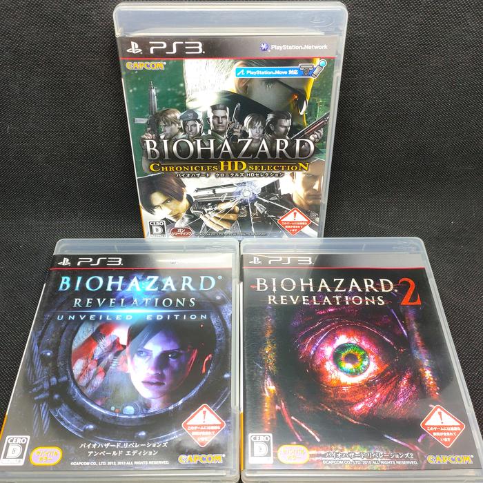 Jual Resident evil Biohazard Revelations Unveiled Edition PS3 game 