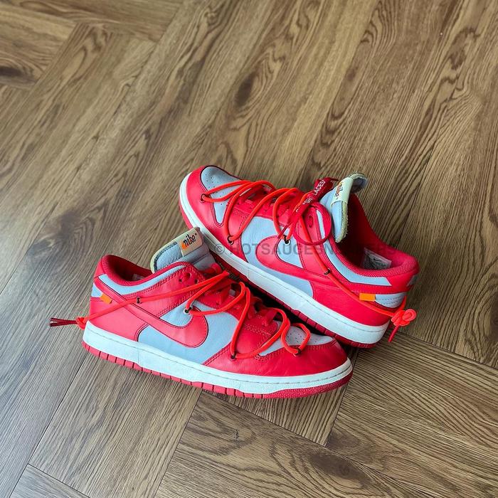Off White Dunk Low Unlv University Red 100 Authentic Original Guaranteed