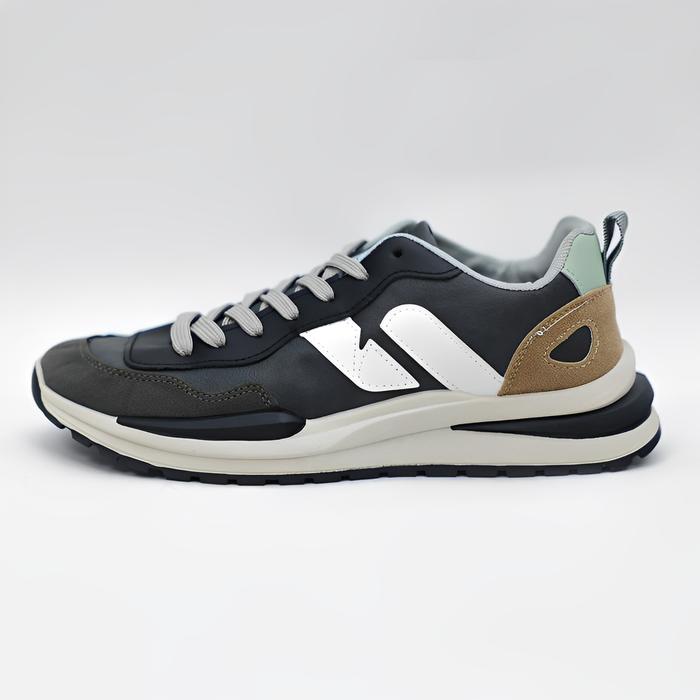 Gambar Pennay 40 -44 Matsuoka Abu Hitam Natural - Sepatu Sneakers Pria - Abu-abu, 43 dari Pennay Shop undefined Tokopedia