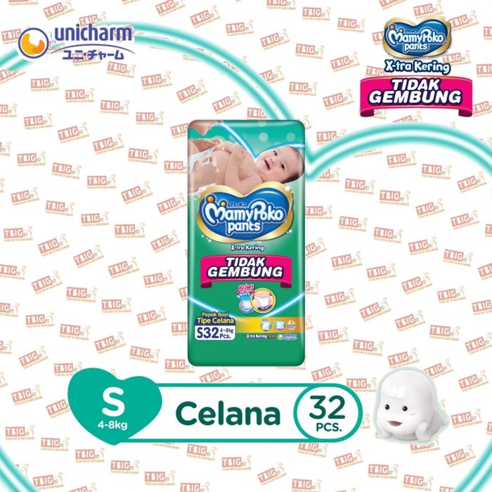 Gambar Mamypoko Xtra Slim Pants Tidak Gembung Tipe Celana Ukuran S32 / M30 / L28 / XL23 - S 32 dari TOKO BU IS Groceries undefined Tokopedia