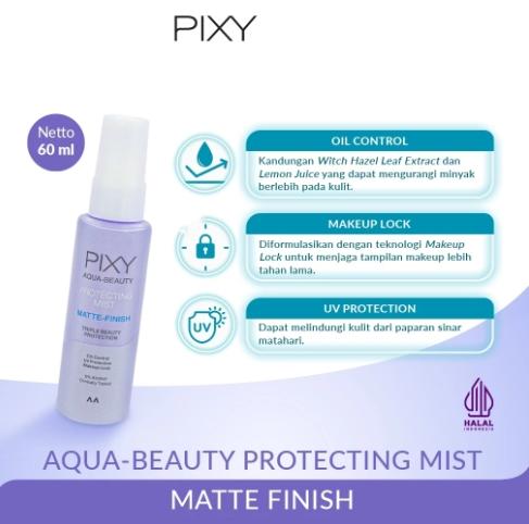 Gambar PIXY AQUA BEAUTY PROTECTING MIST MATTE FINISH Pixyaqua Setting Spray dari lovelyshop collection undefined Tokopedia
