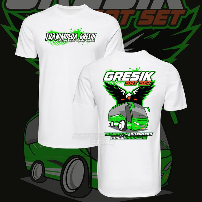 Gambar Kaos Baju Bus Mania Bismania TUAN MUDA GRESIK Jetbus - M - Kuning, M dari cobottex store undefined Tokopedia