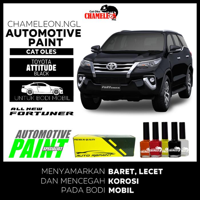 Gambar Cat Oles Toyota All New Fortuner Attitude Black Automotive Paint CHAMELEON NGL - Cat dari Auto Repaint Shop undefined Tokopedia