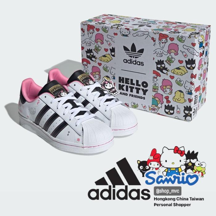 Gambar Adidas Kuromi Sanrio Superstar IF3561 | Kuromi Sneaker dari shop MVC undefined Tokopedia