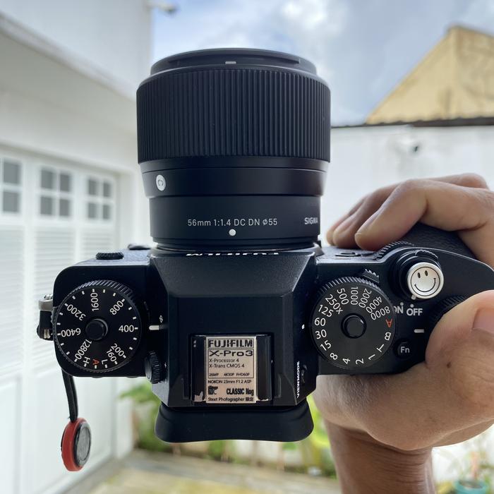 Jual Fujifilm Lens Sigma 56mm Fuji X Mount Banyumas