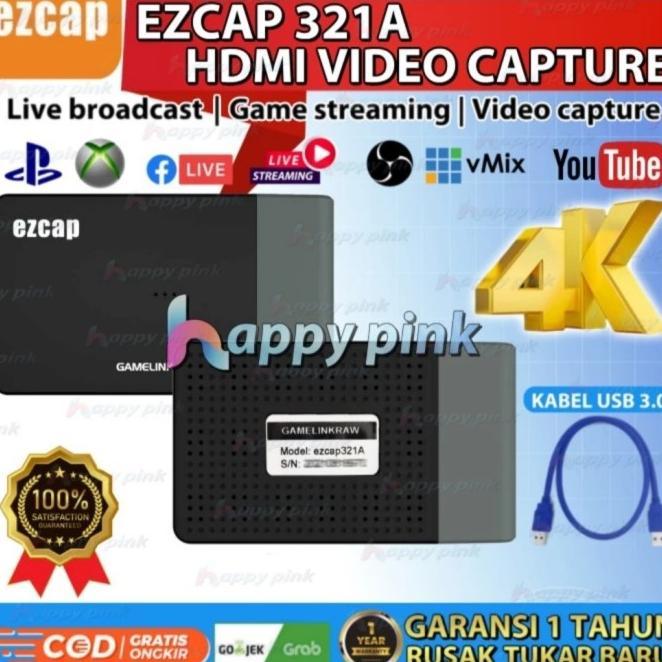 Gambar Ez Cap 261M Usb 3.0 Hdmi Video Game Capture Card Hd 1080P 60Fps Live - 321A 120FPS dari @umi stor undefined Tokopedia