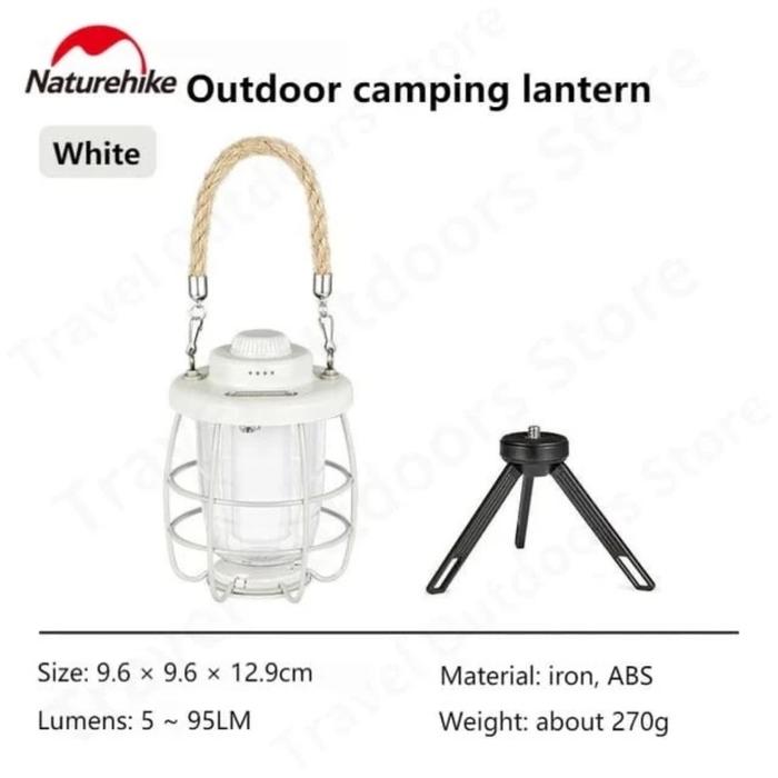 Gambar Lampu camping Naturehike CNH22DQ007 - Putih dari Republic of Campers undefined Tokopedia
