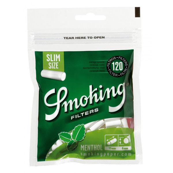 Gambar Filter Rokok / Smoking Filter - Menthol Slim Filters 120/bag dari TembakauLab undefined Tokopedia