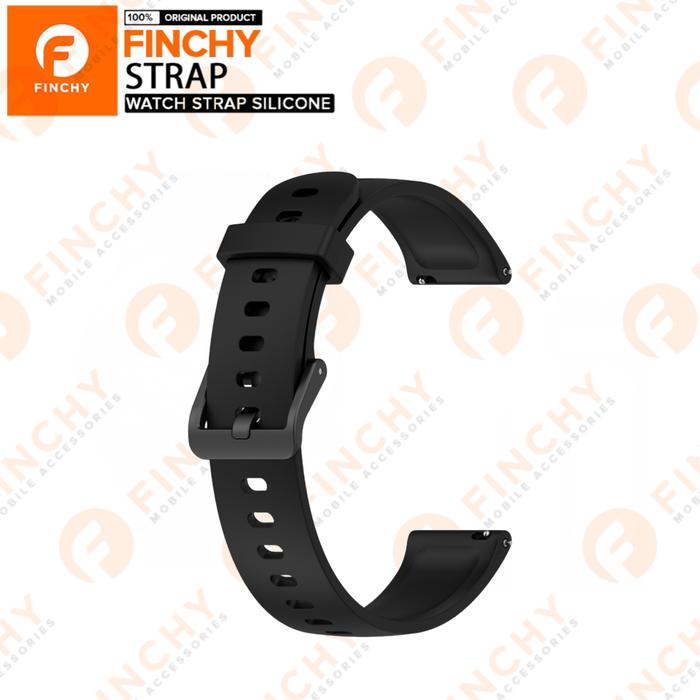 Gambar Finchy Silicone Strap Garmin forerunner 255s music rubber Wristband - Black dari Finchy Indonesia undefined Tokopedia