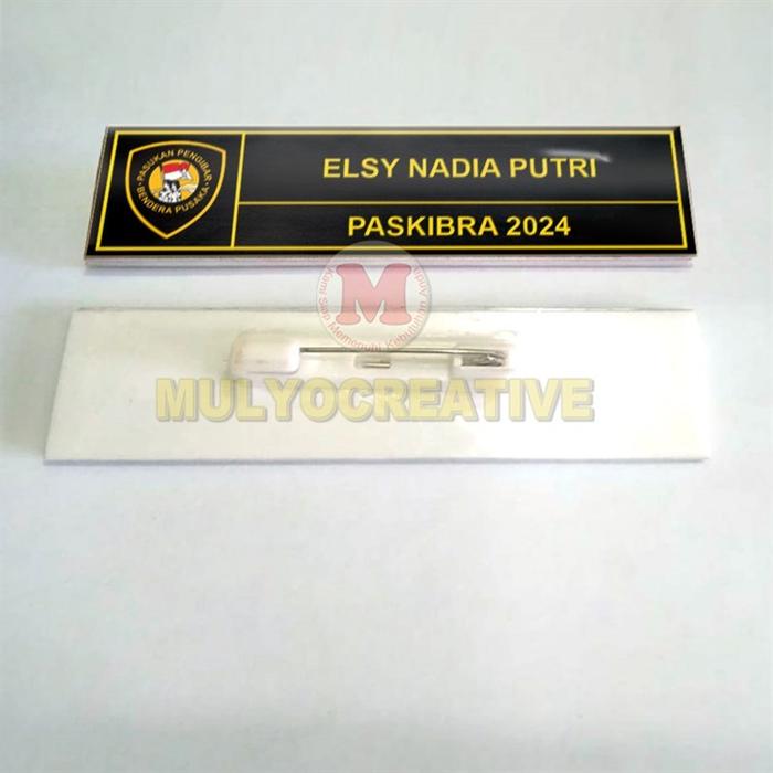 Gambar PAPAN NAMA DADA PASKIBRA NAMETAG - NAME TAG PASKIBRAKA - Tipe 1 dari Mulyocreative co id undefined Tokopedia