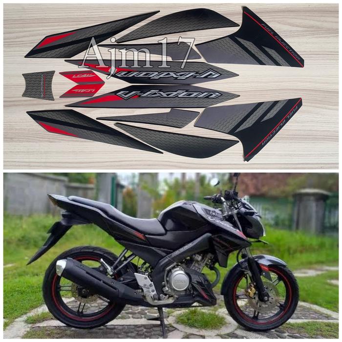 Gambar STIKER STRIPING MOTOR VIXION 2014 HITAM dari Ajm17 undefined Tokopedia