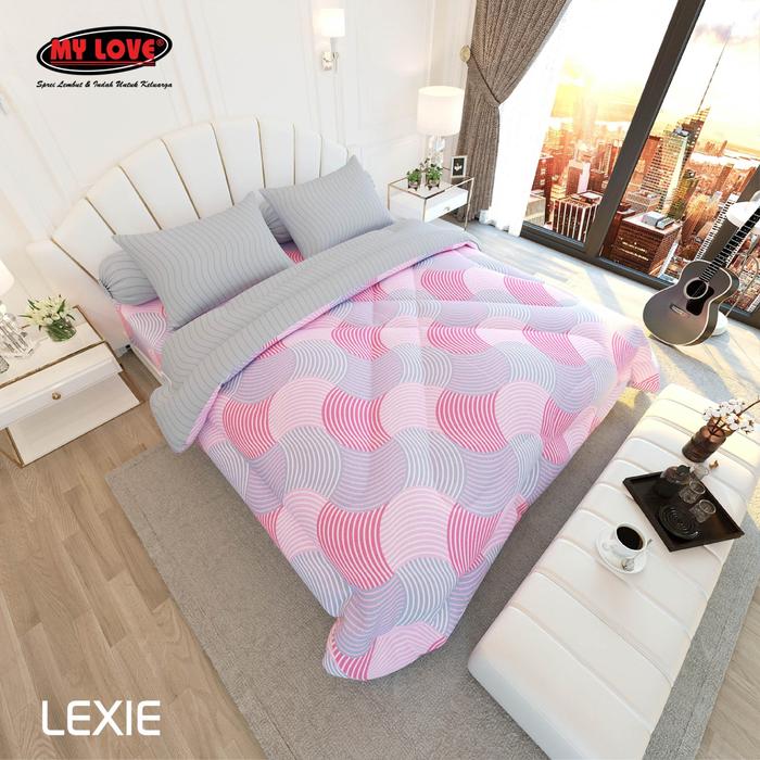 Gambar Sprei My Love 160x200 Queen Size No.2 Motif Terbaru Grosir - LEXIE dari GudangspreiIndonesia undefined Tokopedia