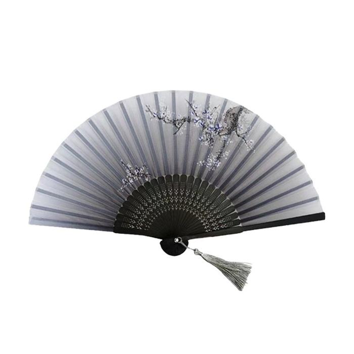 Gambar Kipas Lipat Tangan Jepang Kipas China Tradisional Untuk Tari Kungfu - Hitam dari ITOKOTOO undefined Tokopedia