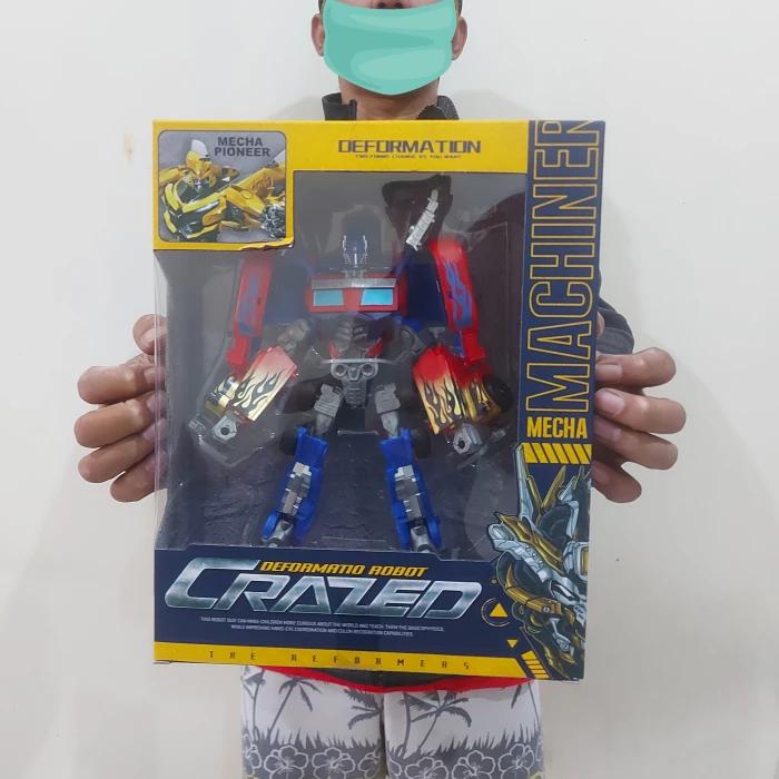 Gambar mainan robot transformers mobil - anak edukatif - transformer edukasi - Model A dari Suka-Suka Project undefined Tokopedia
