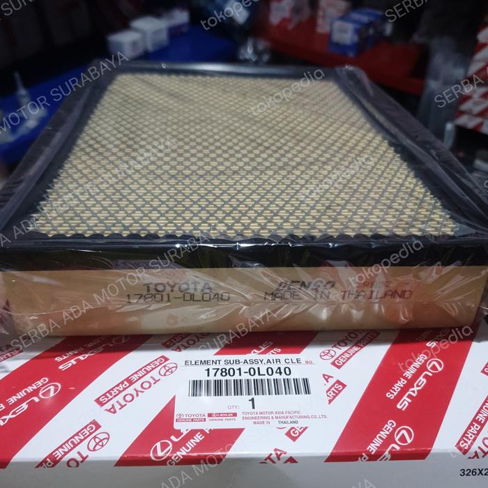 Gambar FILTER UDARA INNOVA INOVA REBORN DIESEL BENSIN FORTUNER VRZ HILUX - BEST dari Serba ada motor surabaya undefined Tokopedia