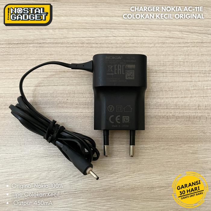 Gambar Charger Nokia Kecil AC-15E N70 N73 N82 N95 E63 E71 E72 E90 Original - AC-11E dari nostalgadget undefined Tokopedia