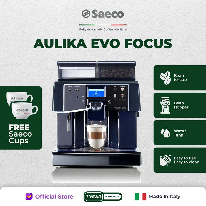 Aulika Fokus. サエコエスプレッソマシン