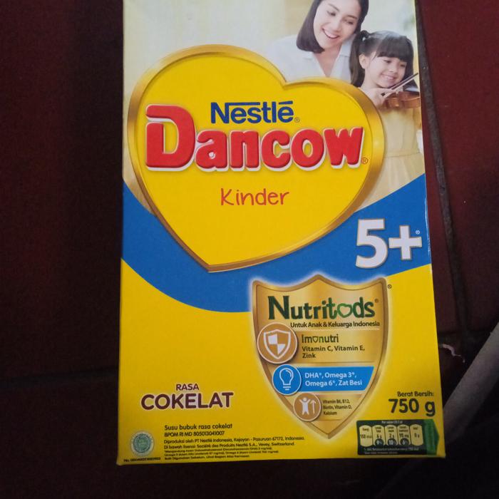 Gambar Dancow 5+ Rasa Coklat 750 gram dari firdausshopp undefined Tokopedia