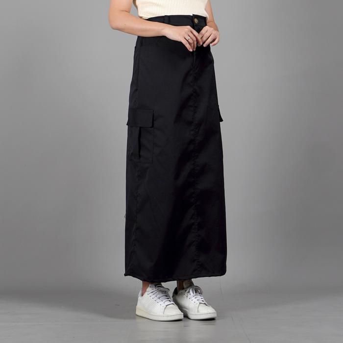 Gambar Okechuku MAGGIE Cargo Skirt Rok Cargo Rok Kargo Rok Gaya Korea - BEIGE - Hitam, M/L dari Okechuku undefined Tokopedia
