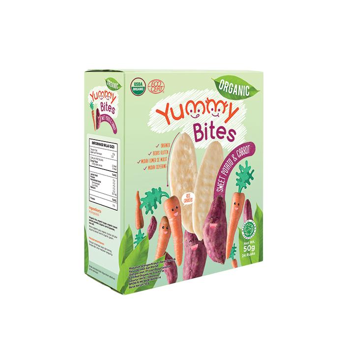 Gambar YUMMY BITES ORGANIC / MAKANAN BAYI / BISCUIT BAYI - Sweet Potato C. dari Cikucikubaby undefined Tokopedia
