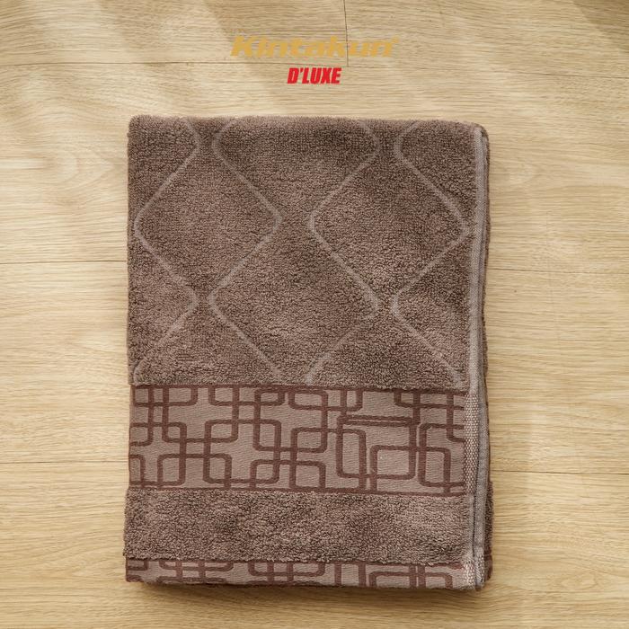 Gambar Kintakun Handuk Mandi Dewasa Cotton Pile Towel Mega DLUXE 70 x 140 [KAMAR RUMAHKU] - Coklat dari Kamar Rumahku undefined Tokopedia