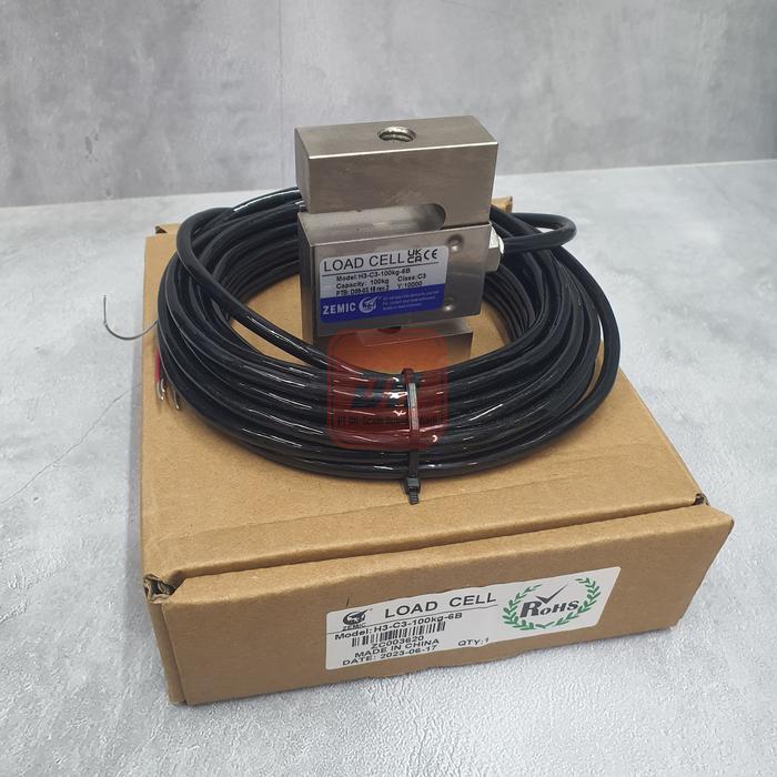 Gambar Load cell gantung, sensor tarik digital ZEMIC H3 kap 100Kg - Tanpa Mounting dari dhscale_NEW undefined Tokopedia