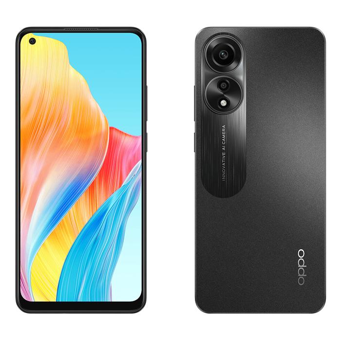 Gambar Oppo A78 4G 8/256 GB New Garansi Resmi Oppo Indonesia - Hitam dari Alpa Phone undefined Tokopedia