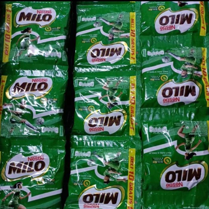 Gambar MILO ACTIV-GO Susu Coklat Renceng 10 x 22 gr dari Acqua beaute undefined Tokopedia