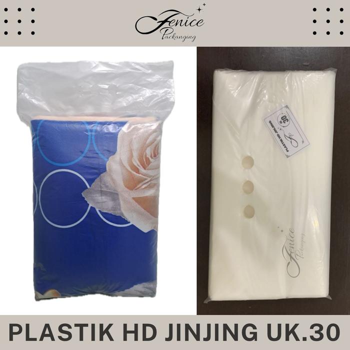Gambar Plastik HD Jinjing Laundry 3 jari Uk. 30 - 1 KG  dari Fenice Packaging undefined Tokopedia