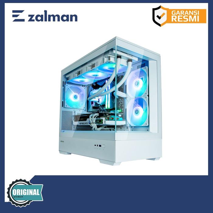 Gambar Zalman P30 Casing Micro-ATX Mini-Tower - White dari Zalman Official Store undefined Tokopedia