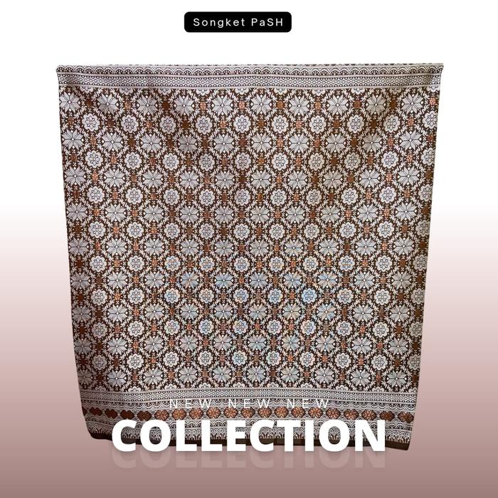 Gambar Songket PaSH - Songket Meteran Motif Bunga Cina Premium Palembang - V.3 dari Songket PaSH Official Store undefined Tokopedia